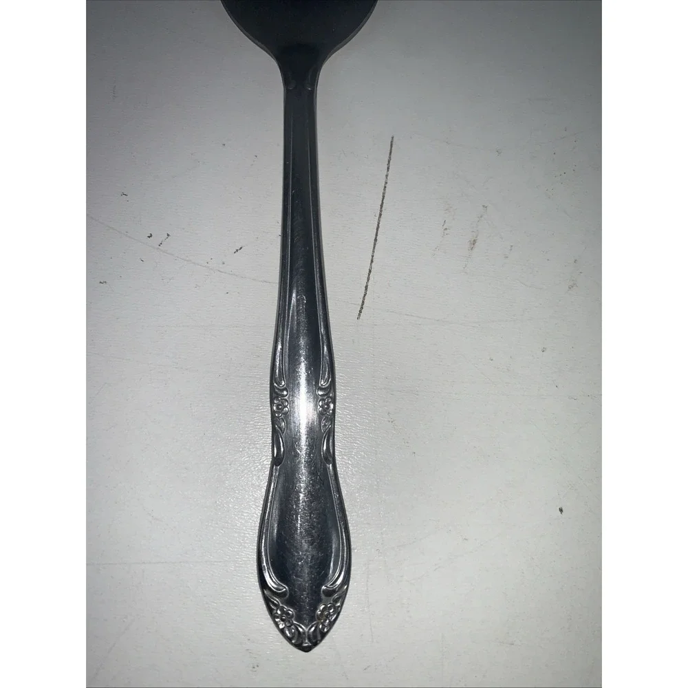 Oneida Plantation Custom Stainless Glossy Floral Teaspoon